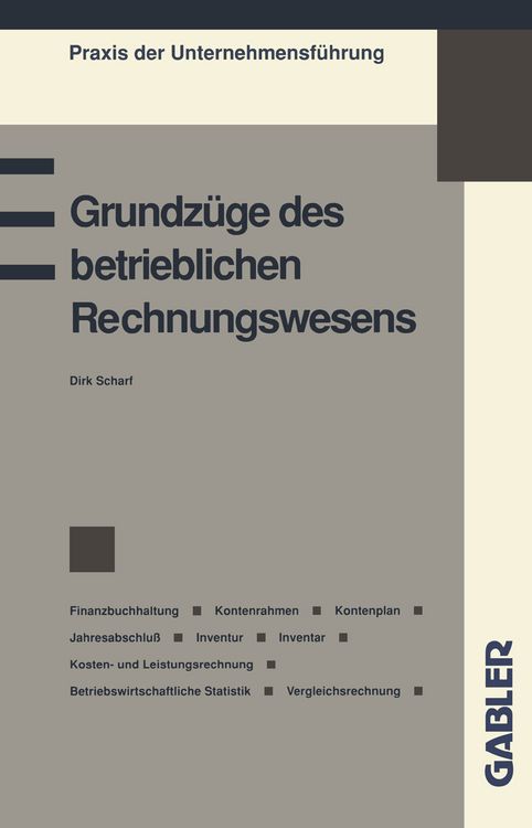 Produktbild: Grundz&uuml;ge des betrieblichen Rechnungswesens