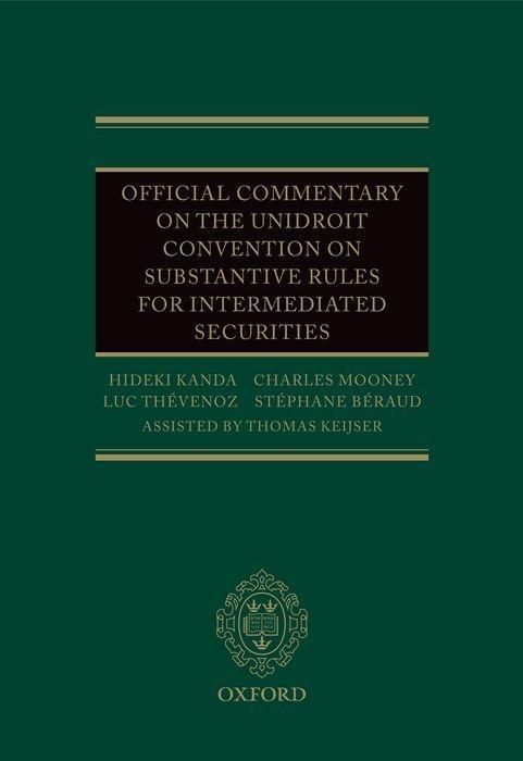 Produktbild: Off Commentary On The Unidroit