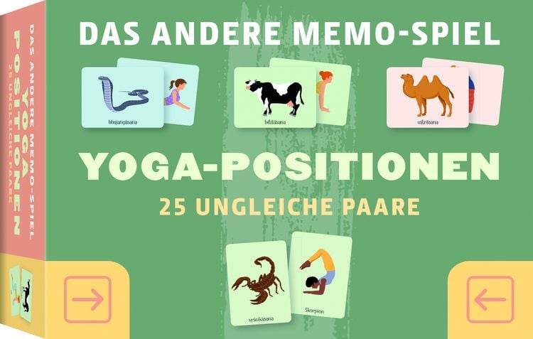 Produktbild: Yoga-Positionen - das Andere Memo-Spiel