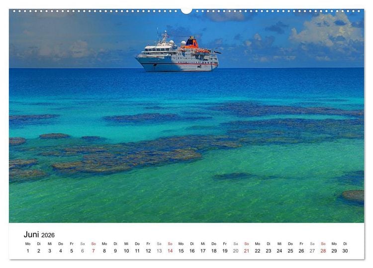 Produktbild: Expeditions-Kreuzfahrten MS BREMEN und MS HANSEATIC (Wandkalender 2026 DIN A2 quer), CALVENDO Monatskalender