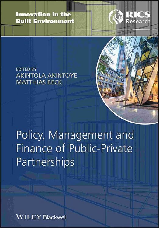 Produktbild: Policy, Management and Finance of Public-Private Partnerships