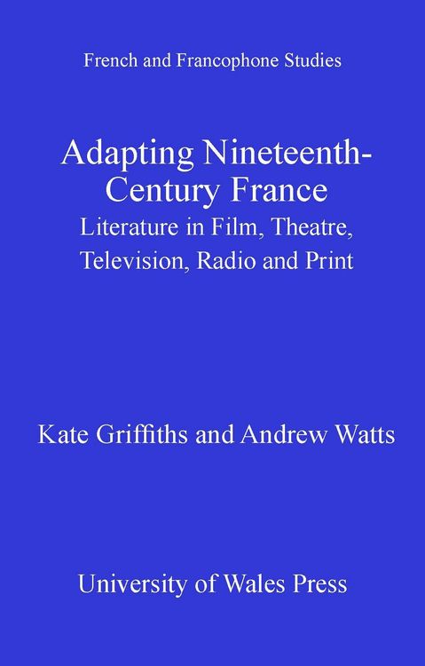 Produktbild: Adapting Nineteenth-Century France