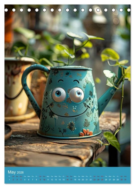 Produktbild: A Lot of Fun at home (Desk Calendar 2026 DIN A5 portrait), CALVENDO 12 Month DeskCalendar