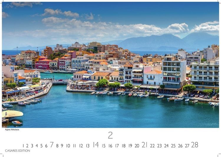 Produktbild: Kreta Kalender 2027 &ndash; Wandkalender | Fotokalender Griechenland 35x50cm &ndash; . mit 12 atemberaubenden Fotos von Kreta.