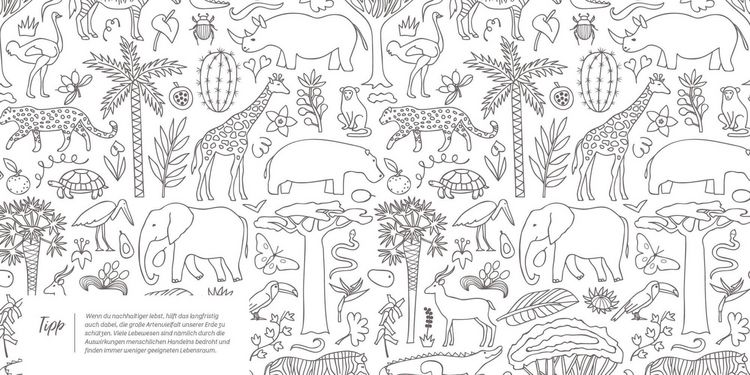 Produktbild: Save the Planet &ndash; Das Ausmalbuch &ndash; Colors for Future!