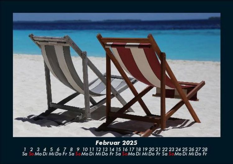 Produktbild: Urlaubsgef&uuml;hle 2025 Fotokalender DIN A5