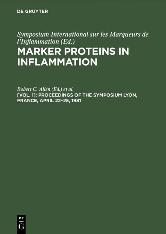 Produktbild: Proceedings of the Symposium Lyon, France, April 22&ndash;25, 1981