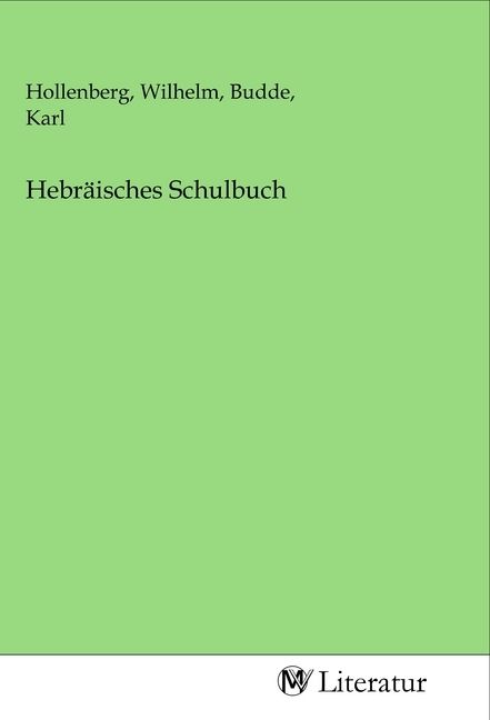Produktbild: Hebr&auml;isches Schulbuch