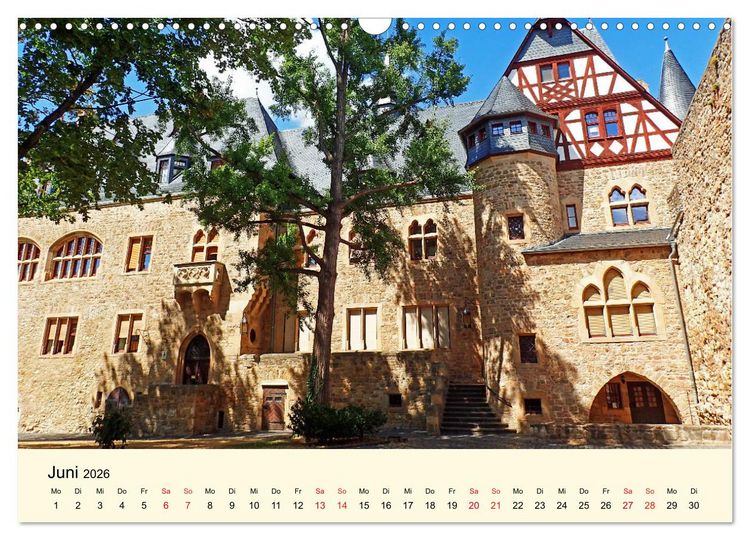 Produktbild: Sch&ouml;nes Alzey - Fachwerk, Wein und Rossmarktplatz (Wandkalender 2026 DIN A3 quer), CALVENDO Monatskalender