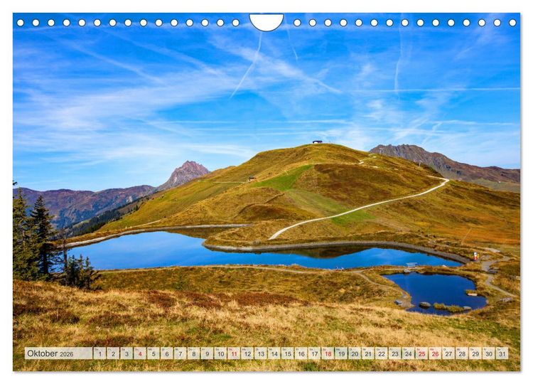 Produktbild: Bramberg am Wildkogel (Wandkalender 2026 DIN A4 quer), CALVENDO Monatskalender