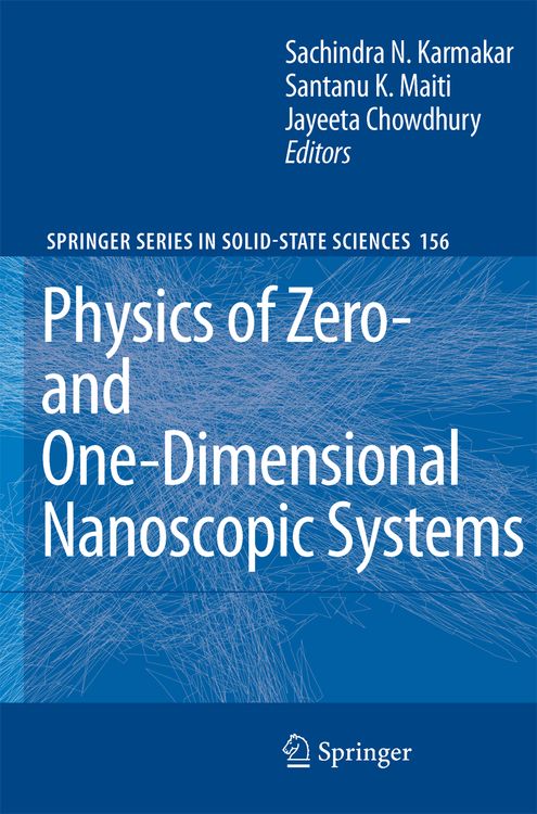 Produktbild: Physics of Zero- and One-Dimensional Nanoscopic Systems
