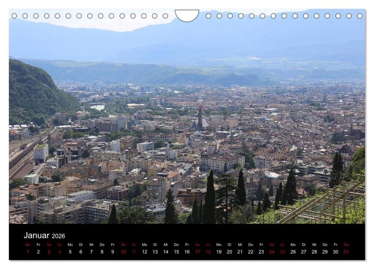 Produktbild: Bozen 2026 (Wandkalender 2026 DIN A4 quer), CALVENDO Monatskalender