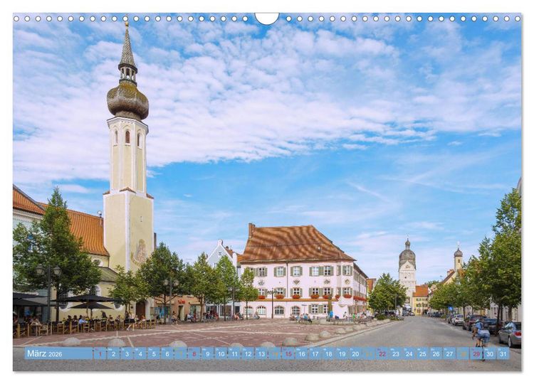 Produktbild: Herzogstadt Erding (Wandkalender 2026 DIN A3 quer), CALVENDO Monatskalender