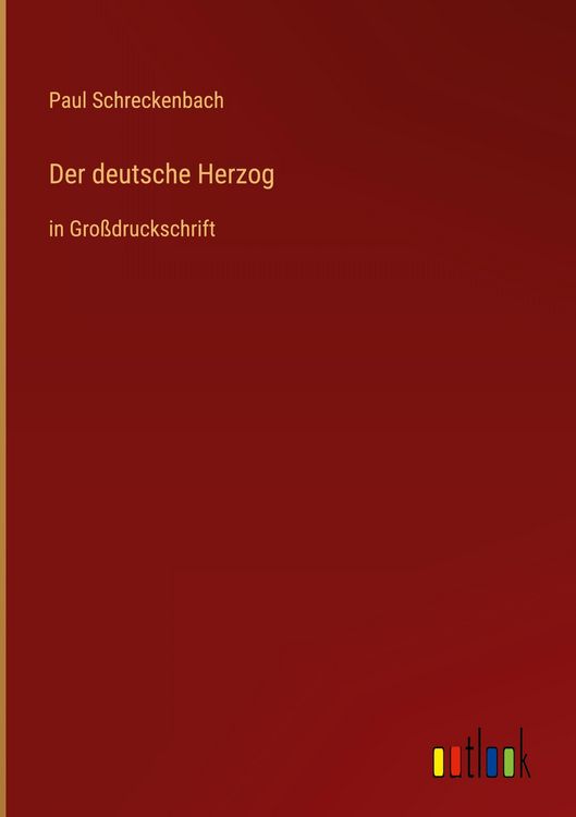 Produktbild: Der deutsche Herzog