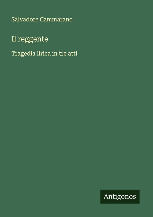 Produktbild: Il reggente