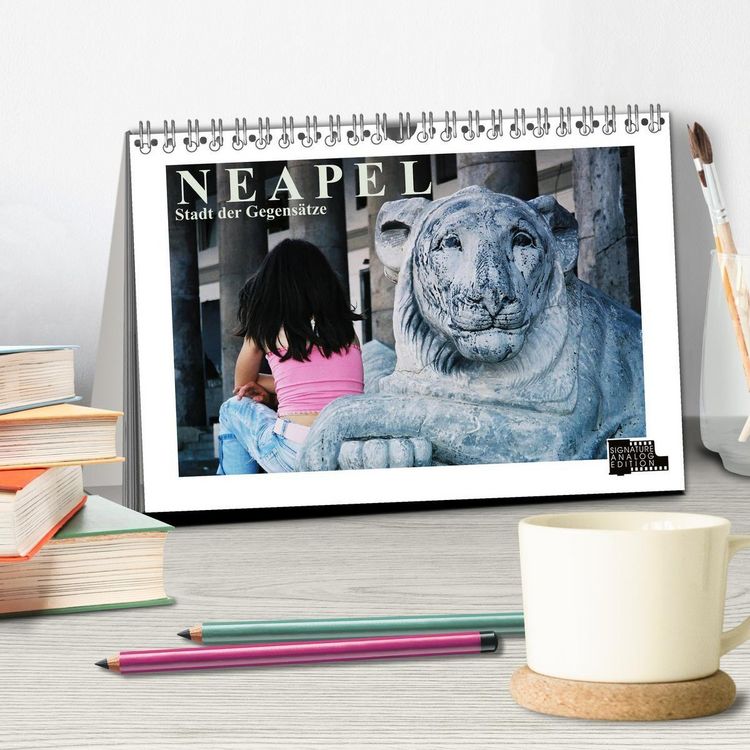 Produktbild: Neapel - Stadt der Gegens&auml;tze (Tischkalender 2027 DIN A5 quer), CALVENDO Monatskalender