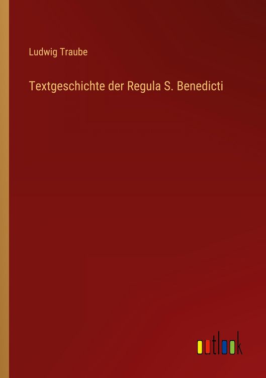 Produktbild: Textgeschichte der Regula S. Benedicti