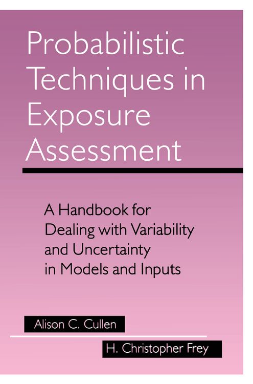 Produktbild: Probabilistic Techniques in Exposure Assessment