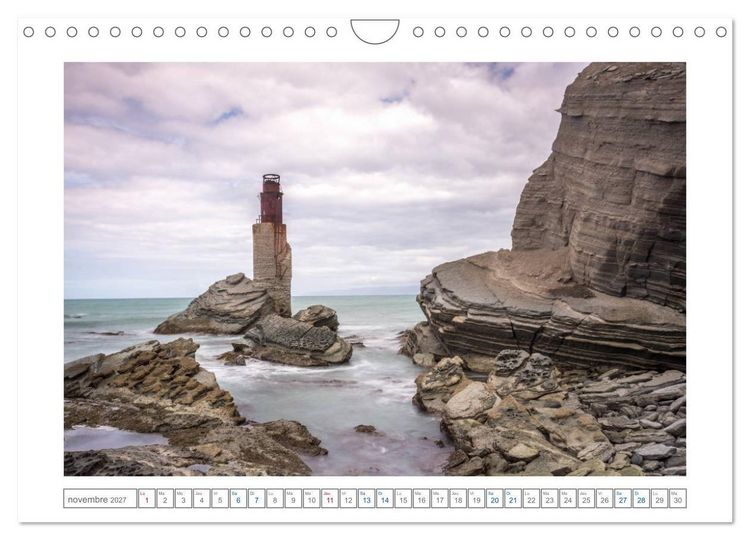 Produktbild: Phares de Nouvelle-Z&eacute;lande (Calendrier mural 2027 DIN A4 vertical), CALVENDO calendrier mensuel
