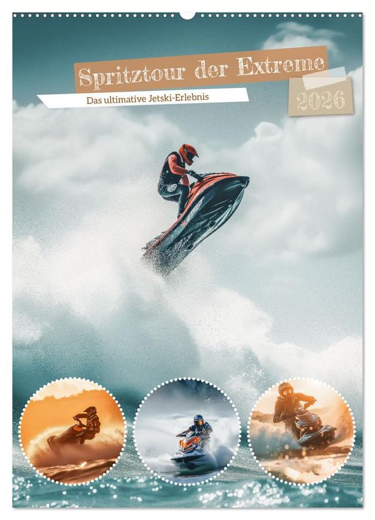 Produktbild: Spritztour der Extreme (Wandkalender 2026 DIN A2 hoch), CALVENDO Monatskalender