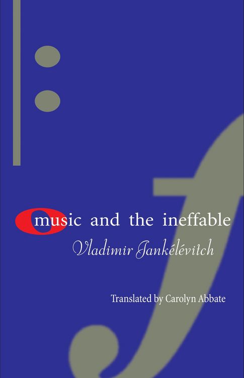 Produktbild: Music and the Ineffable