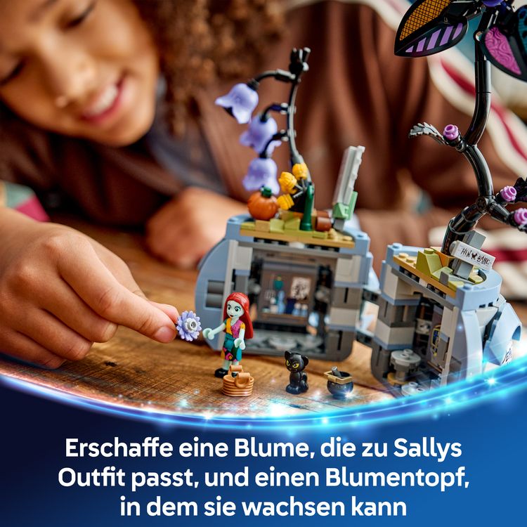 Produktbild: LEGO ǀ Disney 43288 Sallys Blumentopf, DIY Kunstblumen Deko Bastelset