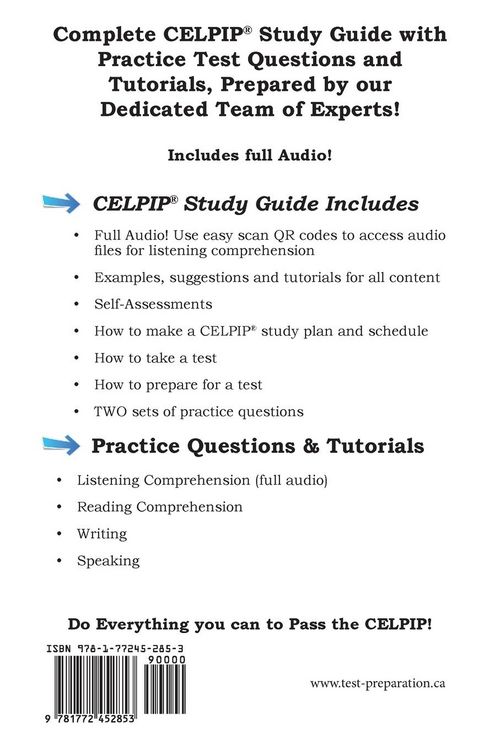 Produktbild: CELPIP Study Guide