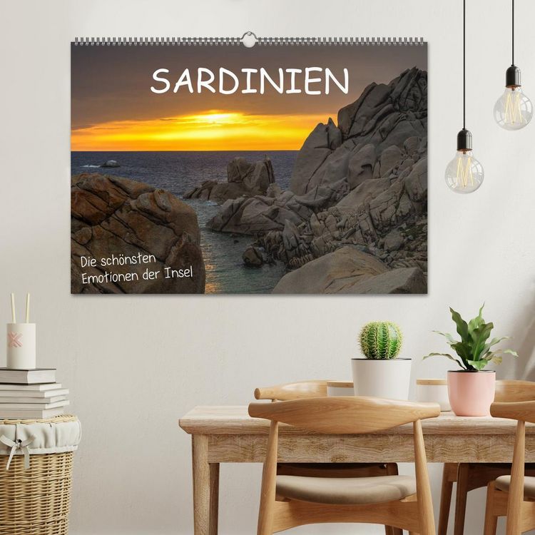 Produktbild: Sardinien - die sch&ouml;nsten Emotionen der Insel (Wandkalender 2026 DIN A2 quer), CALVENDO Monatskalender