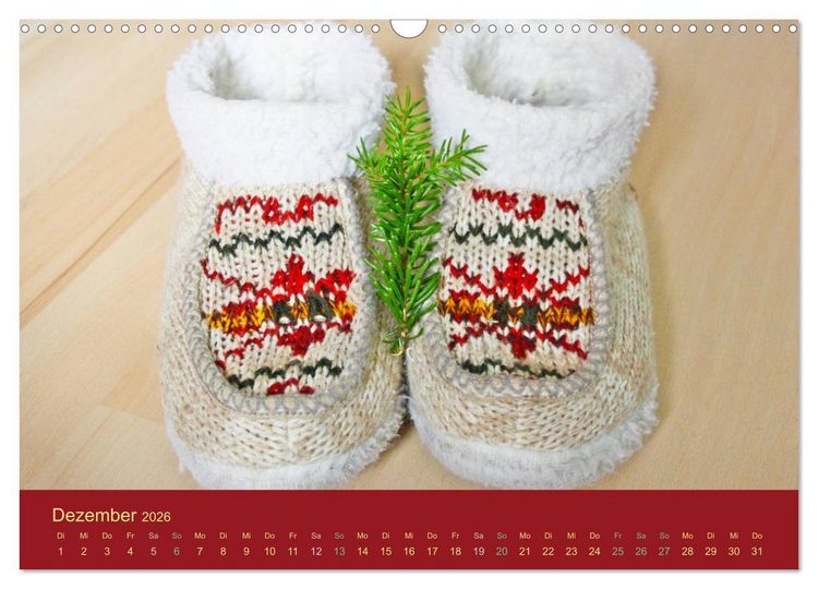 Produktbild: Schuhe - Schritt f&uuml;r Schritt durch das Jahr (Wandkalender 2026 DIN A3 quer), CALVENDO Monatskalender