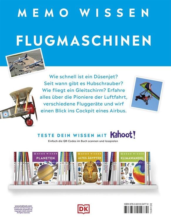Produktbild: memo Wissen. Flugmaschinen