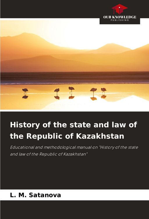 Produktbild: History of the state and law of the Republic of Kazakhstan