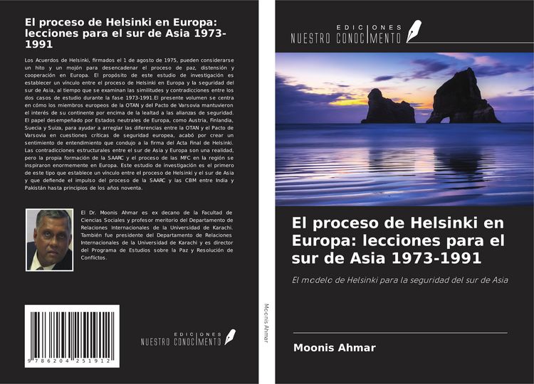 Produktbild: El proceso de Helsinki en Europa: lecciones para el sur de Asia 1973-1991
