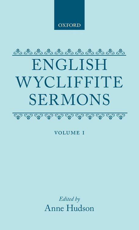Produktbild: English Wycliffite Sermons
