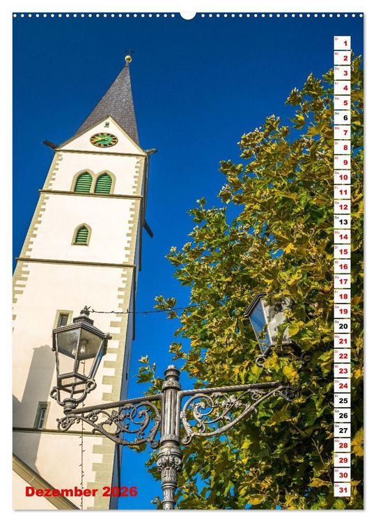 Produktbild: Markdorf - Kleinstadt im Bodenseekreis (hochwertiger Premium Wandkalender 2026 DIN A2 hoch), Kunstdruck in Hochglanz