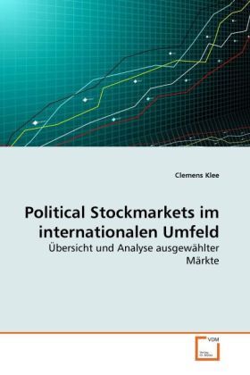 Produktbild: Klee, C: Political Stockmarkets im internationalen Umfeld