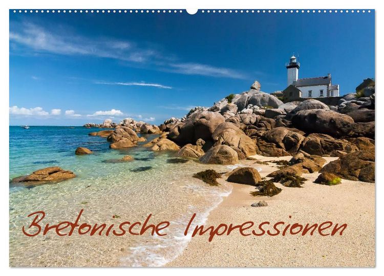 Produktbild: Bretonische Impressionen (Wandkalender 2026 DIN A2 quer), CALVENDO Monatskalender