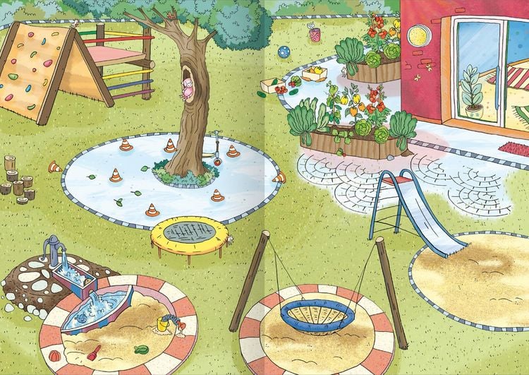 Produktbild: Mein Stickerheft – Kindergarten