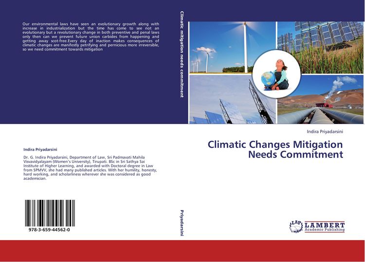 Produktbild: Climatic Changes Mitigation Needs Commitment