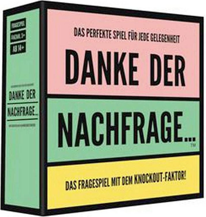 Produktbild: Pegasus KYL43026 - Danke Der Nachfrage, Fragespiel mit Knockout-Faktor