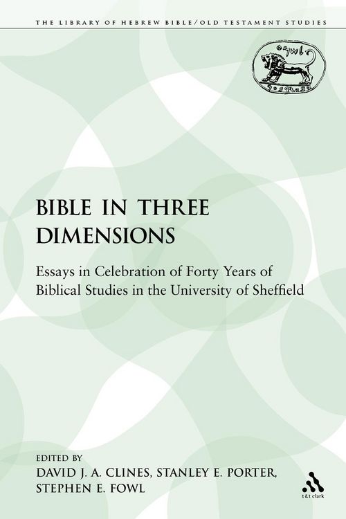 Produktbild: The Bible in Three Dimensions