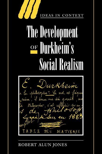 Produktbild: The Development of Durkheim's Social Realism