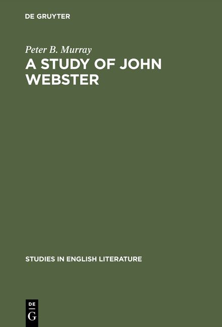 Produktbild: A study of John Webster