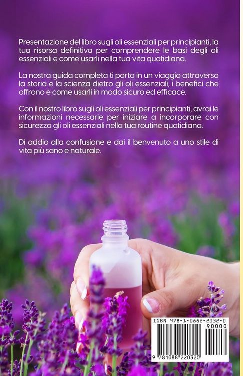Produktbild: Libro Sugli Oli Essenziali Per Principianti
