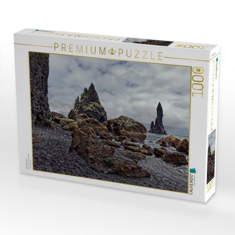 Produktbild: CALVENDO Puzzle Reynisdrangar | 1000 Teile Lege-Gr&ouml;&szlig;e 64x48cm Foto-Puzzle f&uuml;r gl&uuml;ckliche Stunden