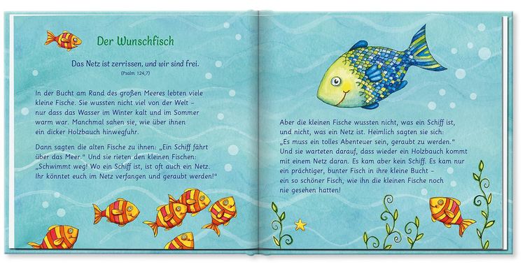 Produktbild: Der Wunschfisch. Geschenkbuch zur Erstkommunion