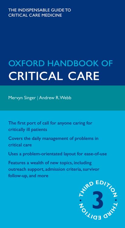 Produktbild: Oxford Handbook of Critical Care