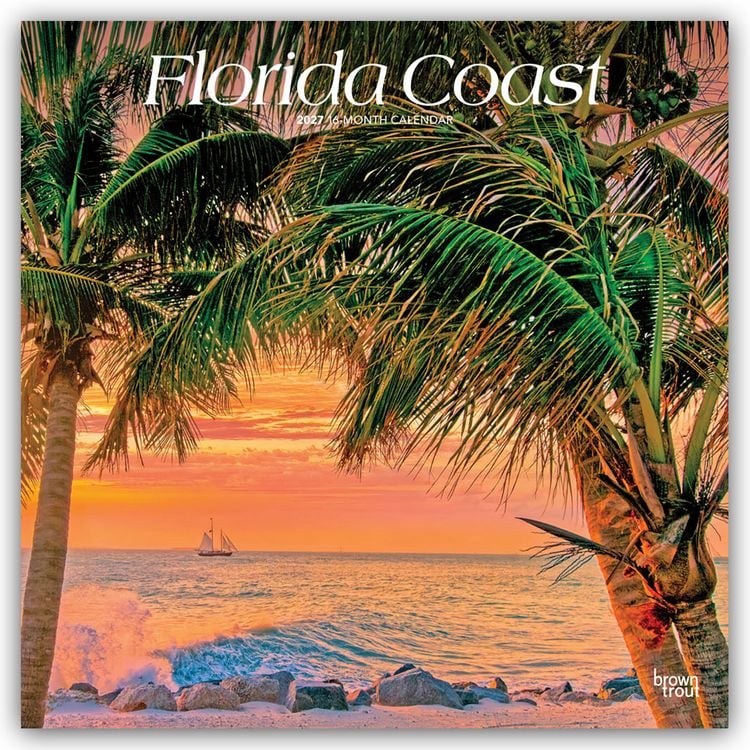 Produktbild: Florida Coast &ndash; Florida K&uuml;ste 2027 &ndash; 16-Monatskalender
