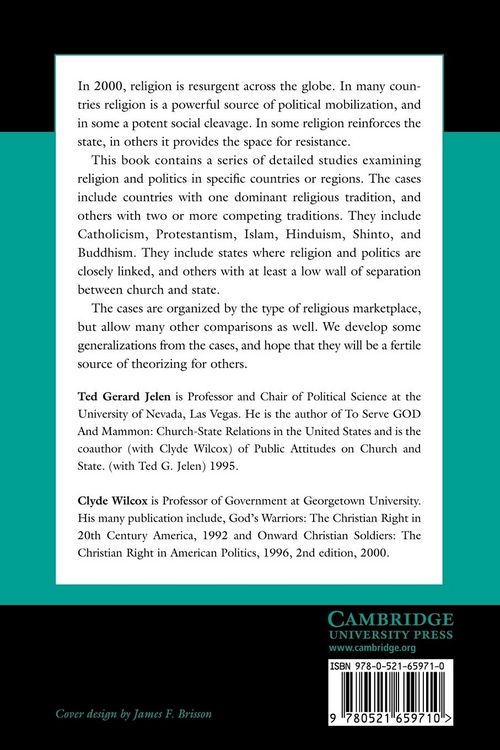 Produktbild: Religion and Politics in Comparative Perspective