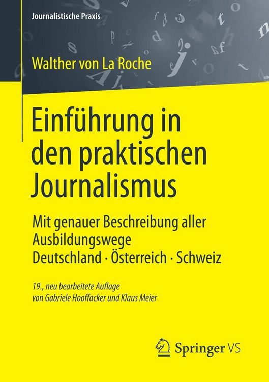 Produktbild: Einf&uuml;hrung in den praktischen Journalismus