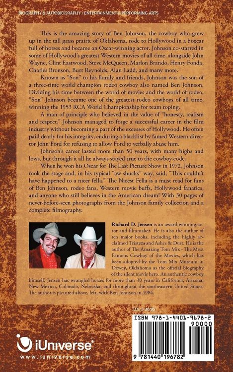 Produktbild: The Nicest Fella - The Life of Ben Johnson